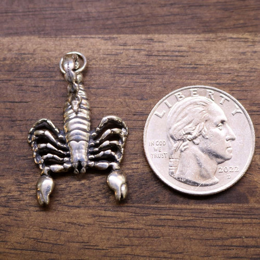a coin and a keychain