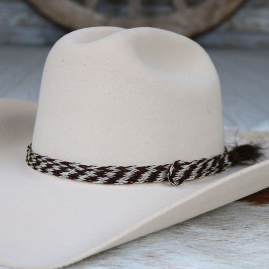 Horsehair Braided Tassel Hat Band - Arlo