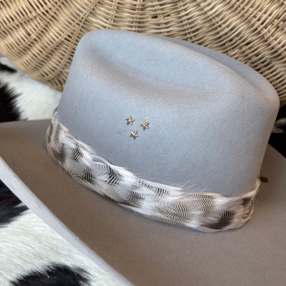 Sterling Silver Star Hat Pin Trio