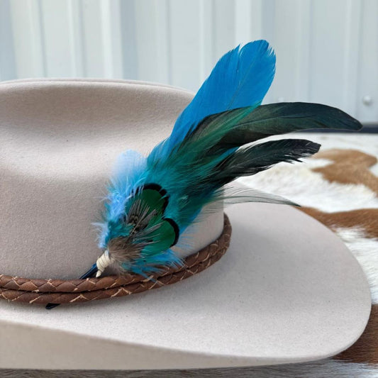 Feather Hat Accent - Billie