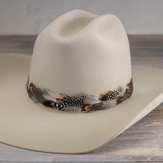 Feather Hat Band - Spotted Eagle