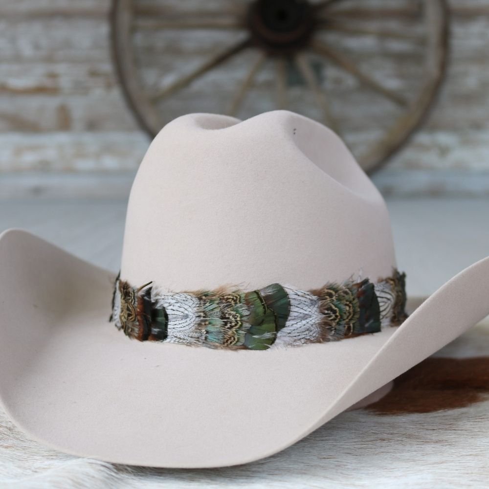 Western Feather Hat Band - Sonora