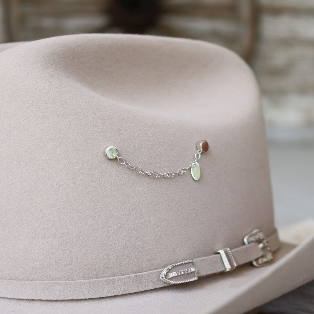 Sterling Silver Hat Charm Chain – Customizable Hat Jewelry