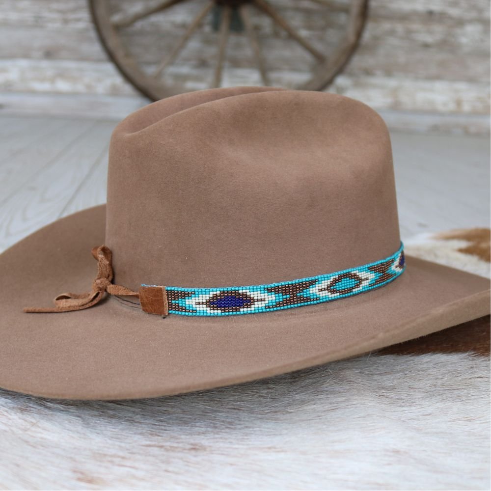 Western Beaded Hat Band - The Cove