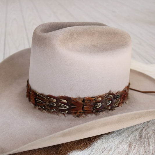 Feather Hat Band - Starling