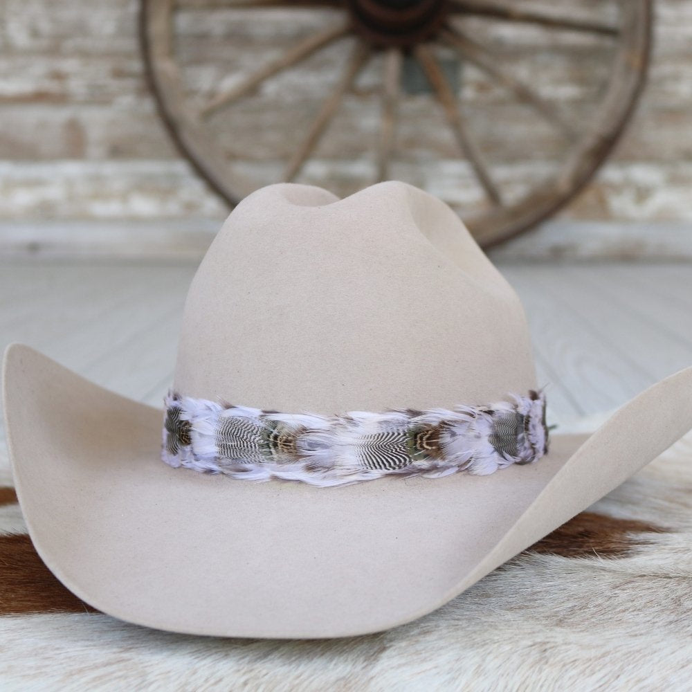 a hat on a rug