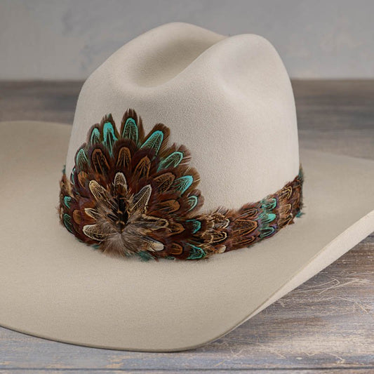 Western Feather Hat Band - Canyon