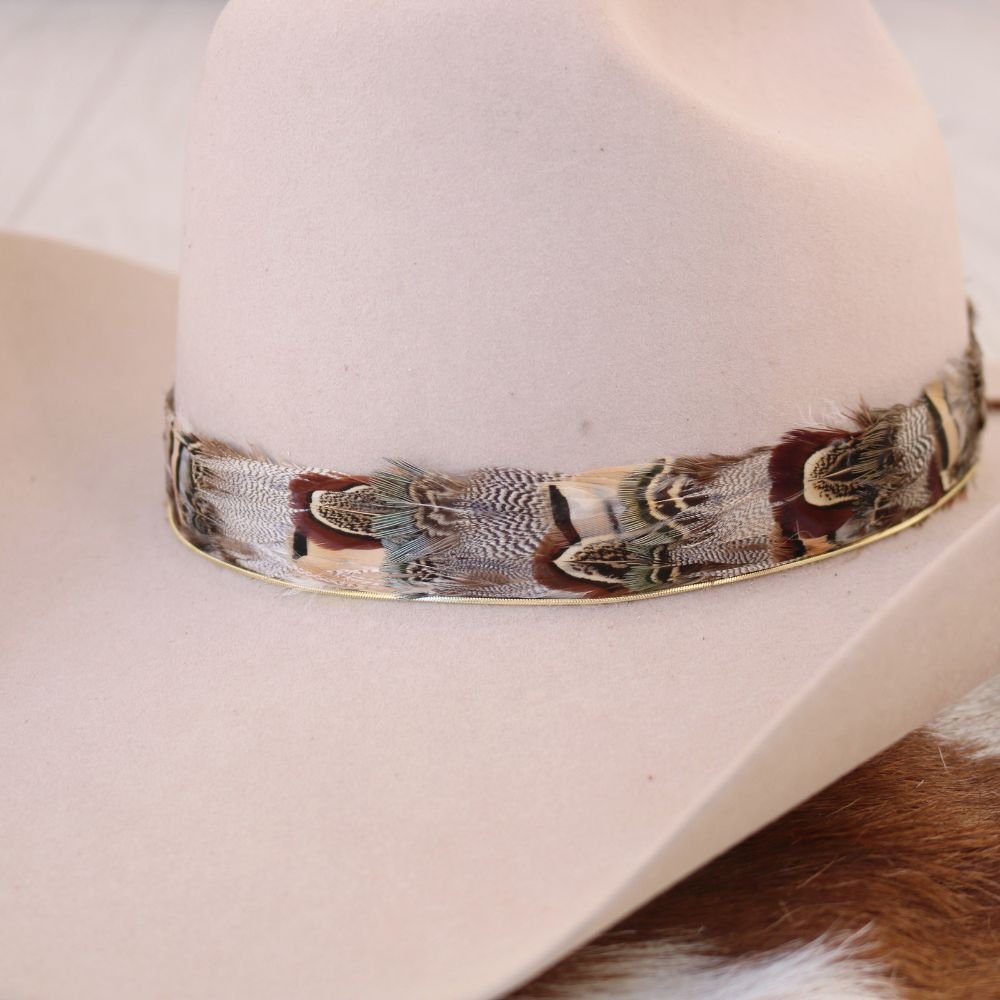 14K Gold Plated Snake Chain Hat Band