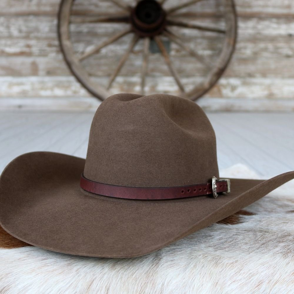 Leather Hat Band – Brown