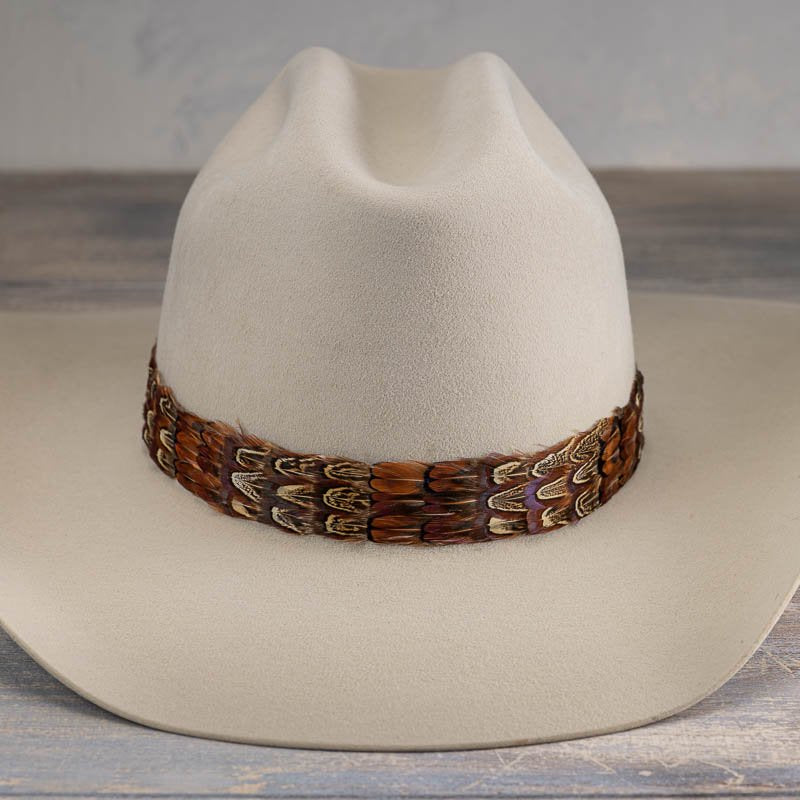 Feather Hat Band - Starling