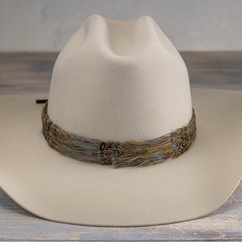 Feather Hat Band - Dove I