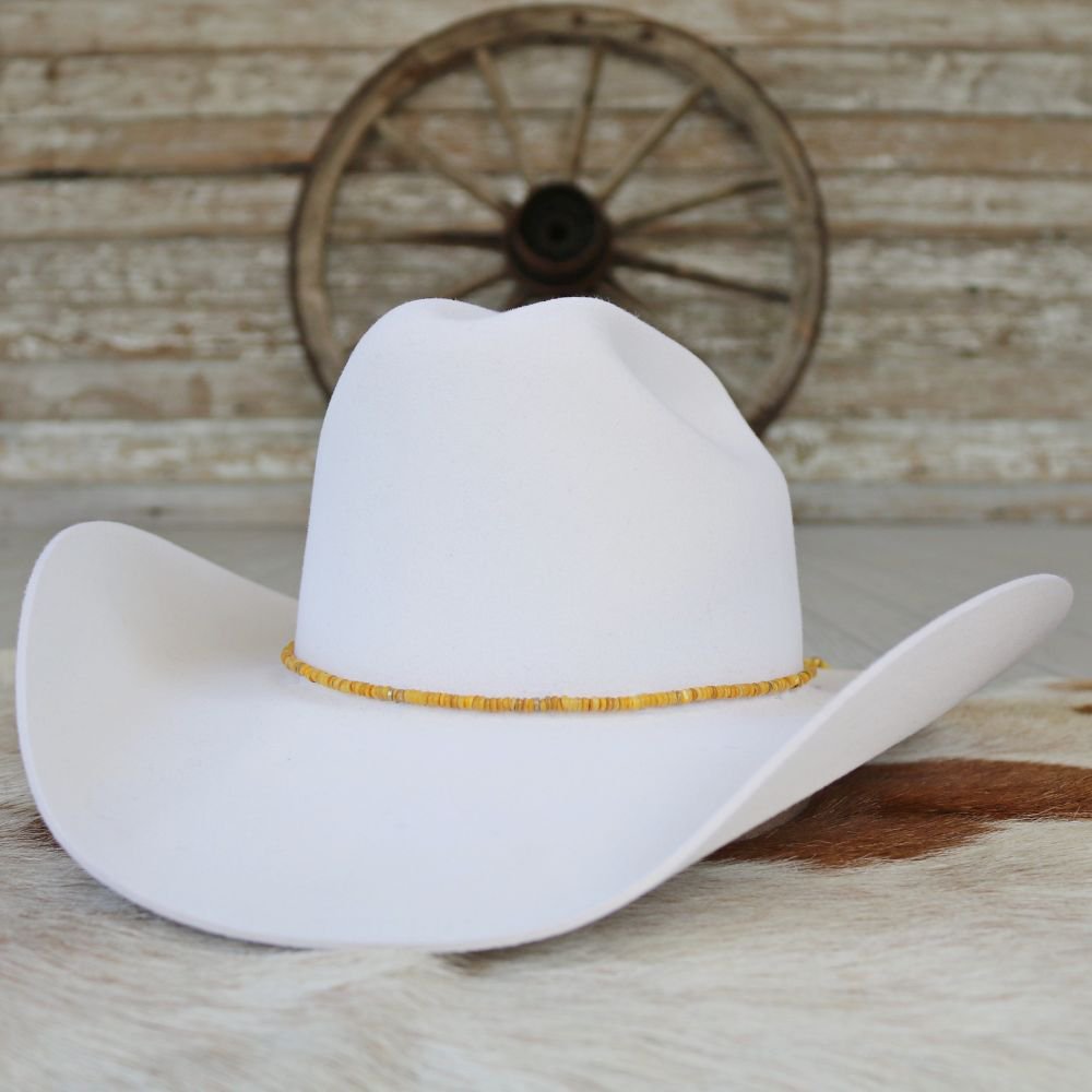 Marigold Shell Hat Band – Goldie