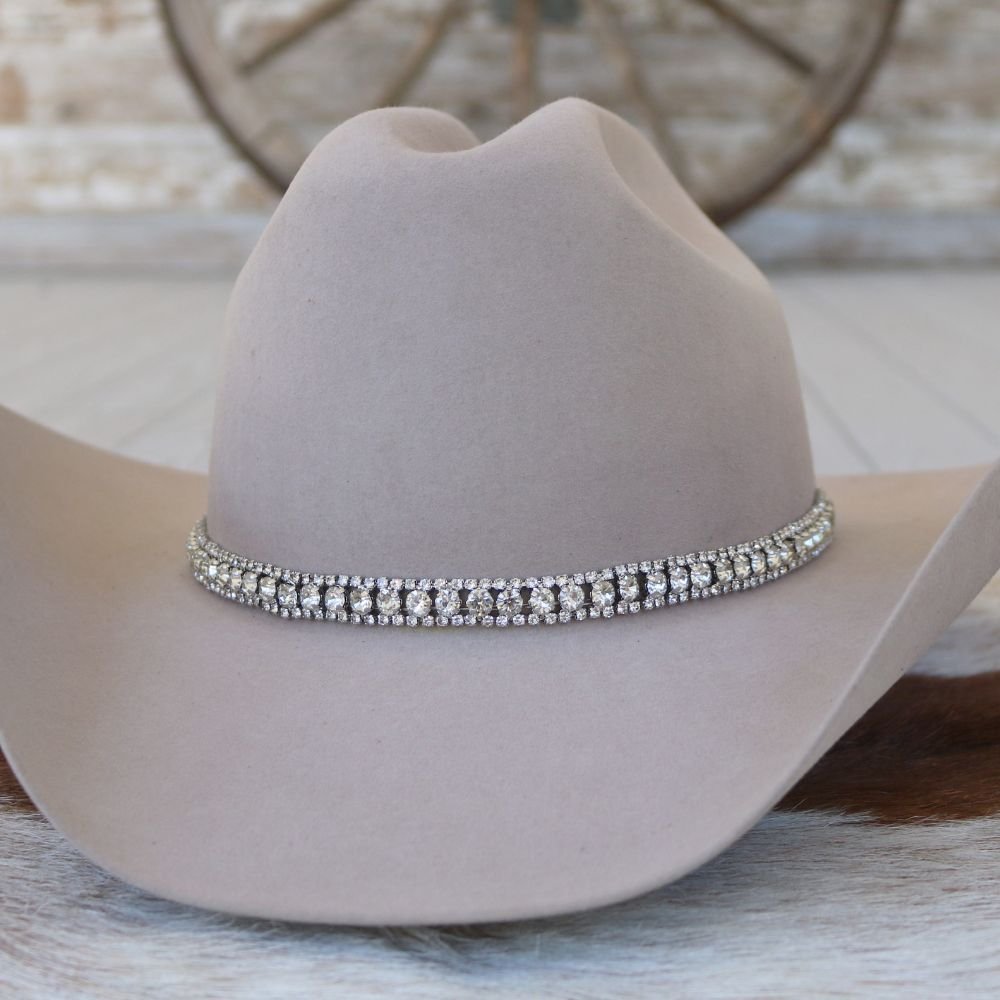 Rhinestone Bling Hat Band - The Monroe
