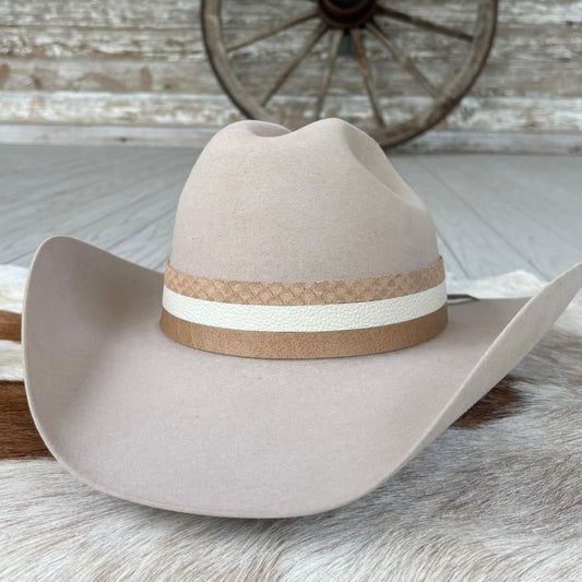 Neutral Leather Hat Band Variety Pack – 3 Pack