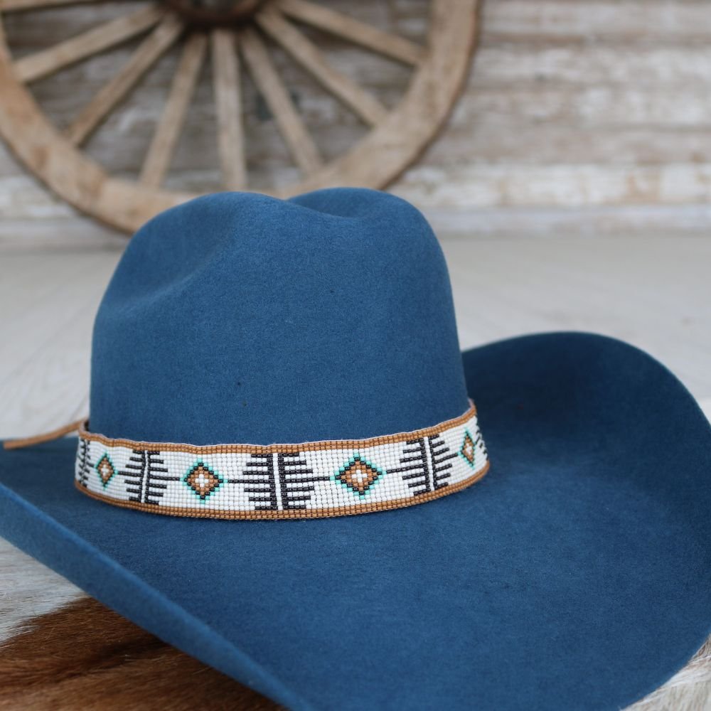 Beaded Hat Band - Mesa