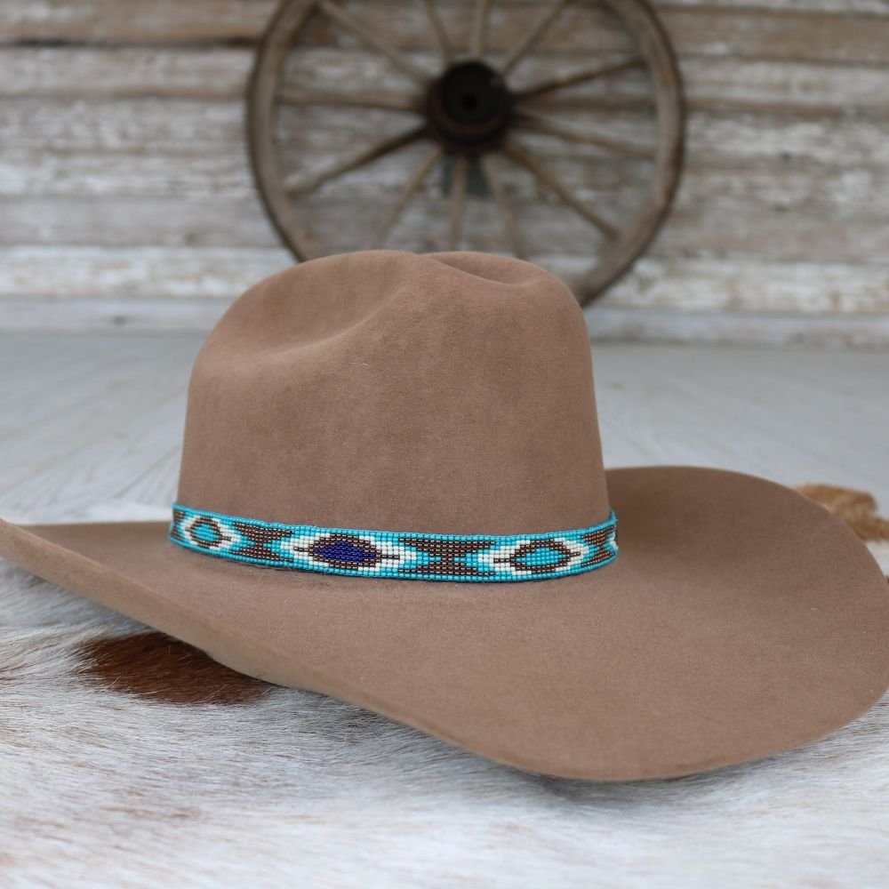 Western Beaded Hat Band - The Cove