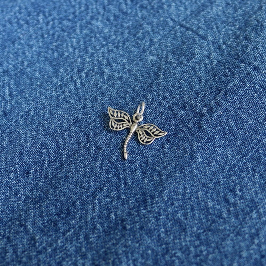 Dragonfly Charm Sterling Silver