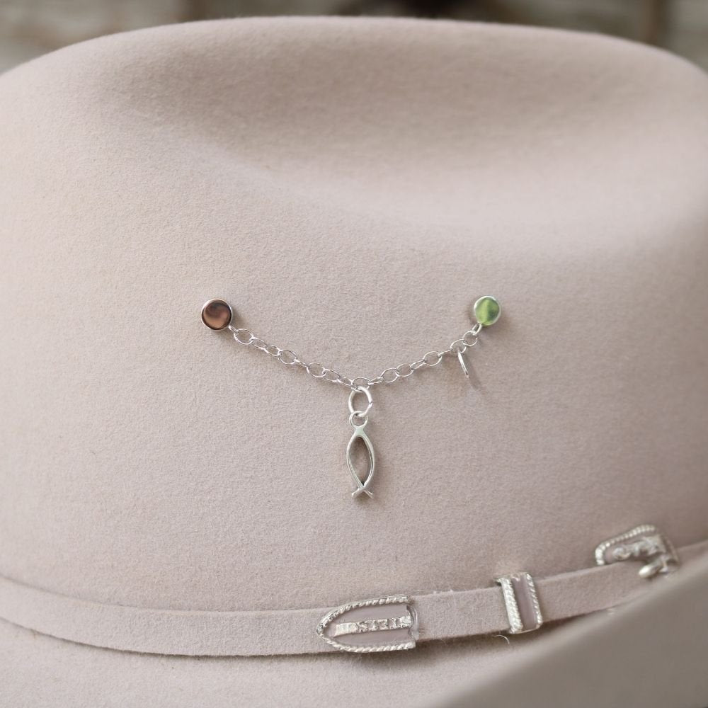 Christian Fish Charm Sterling Silver