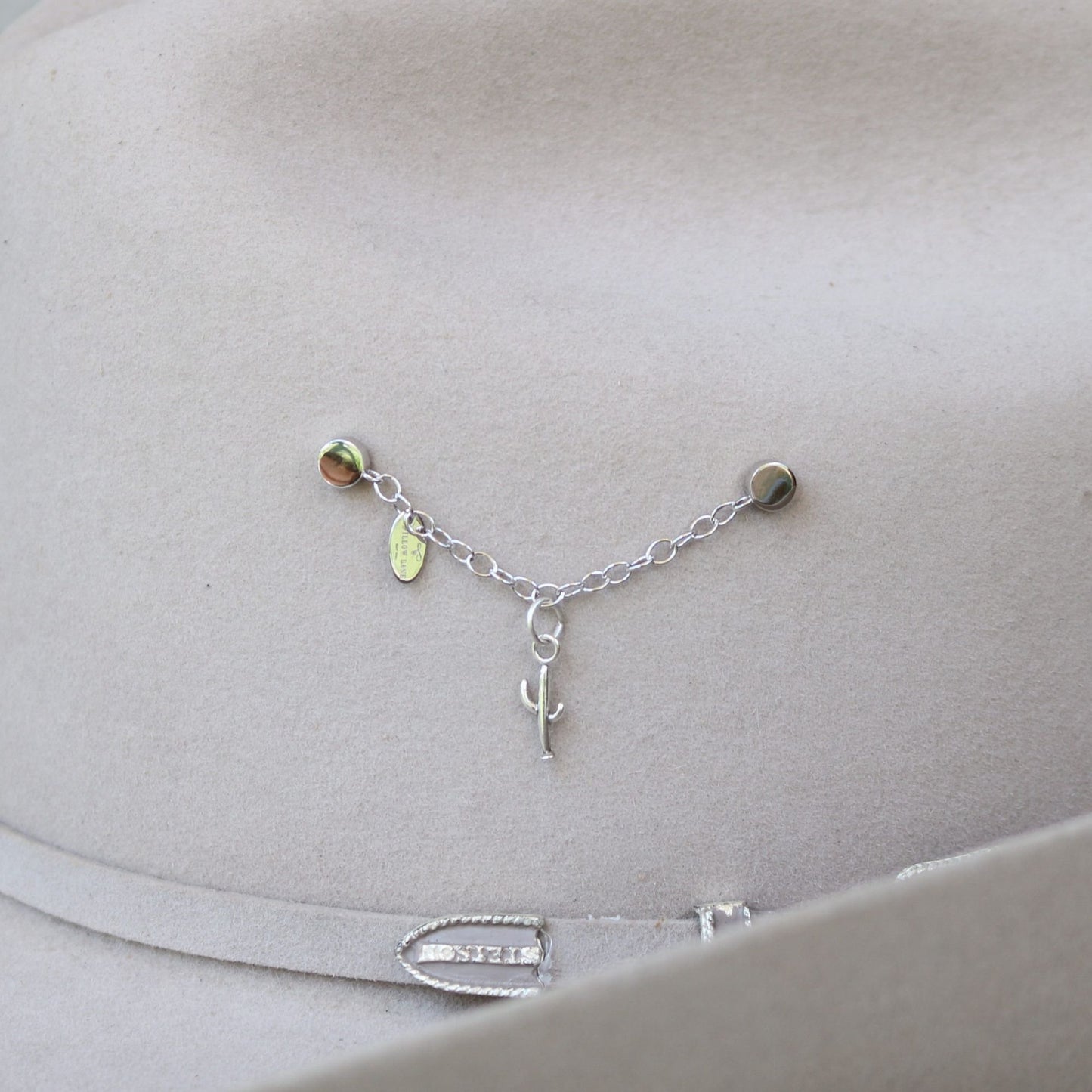 Mini Saguaro Cactus Charm Sterling Silver