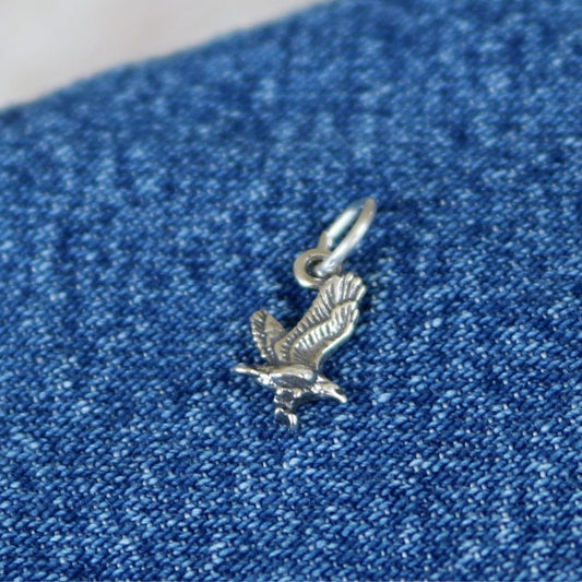 Eagle Charm Sterling Silver