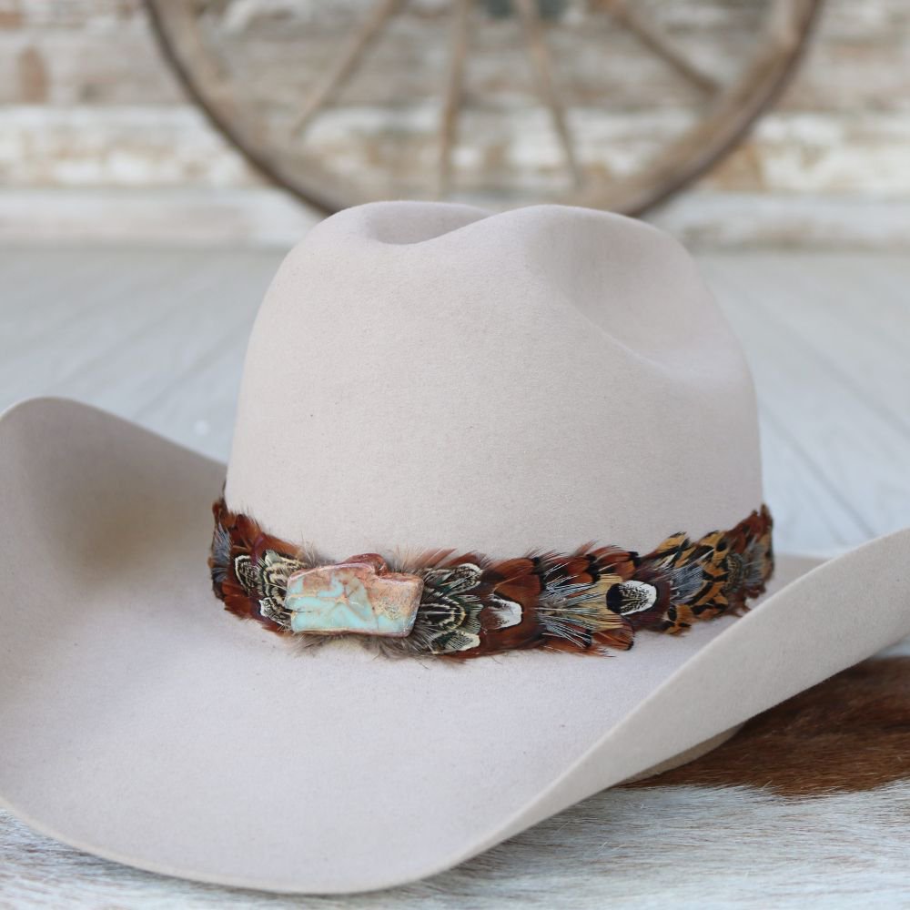 Western Feather Hat Band - Ridgeline