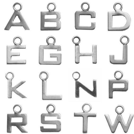 a group of silver letters