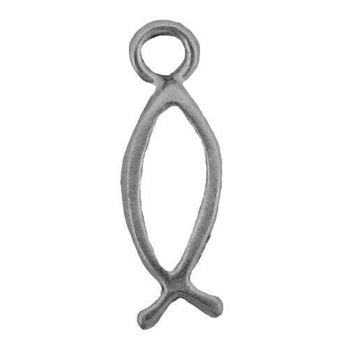 Christian Fish Charm Sterling Silver