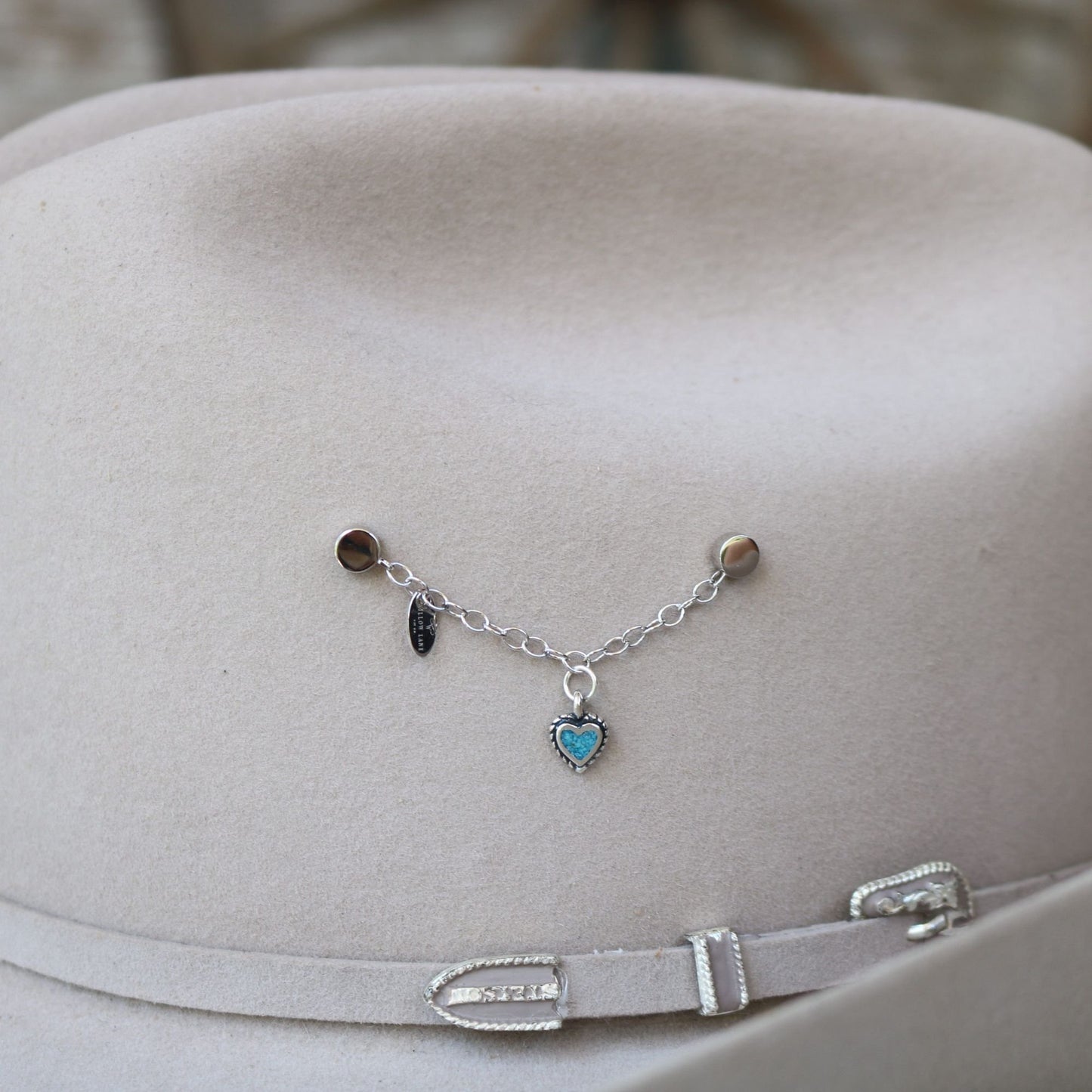 Heart Charm with Inlay