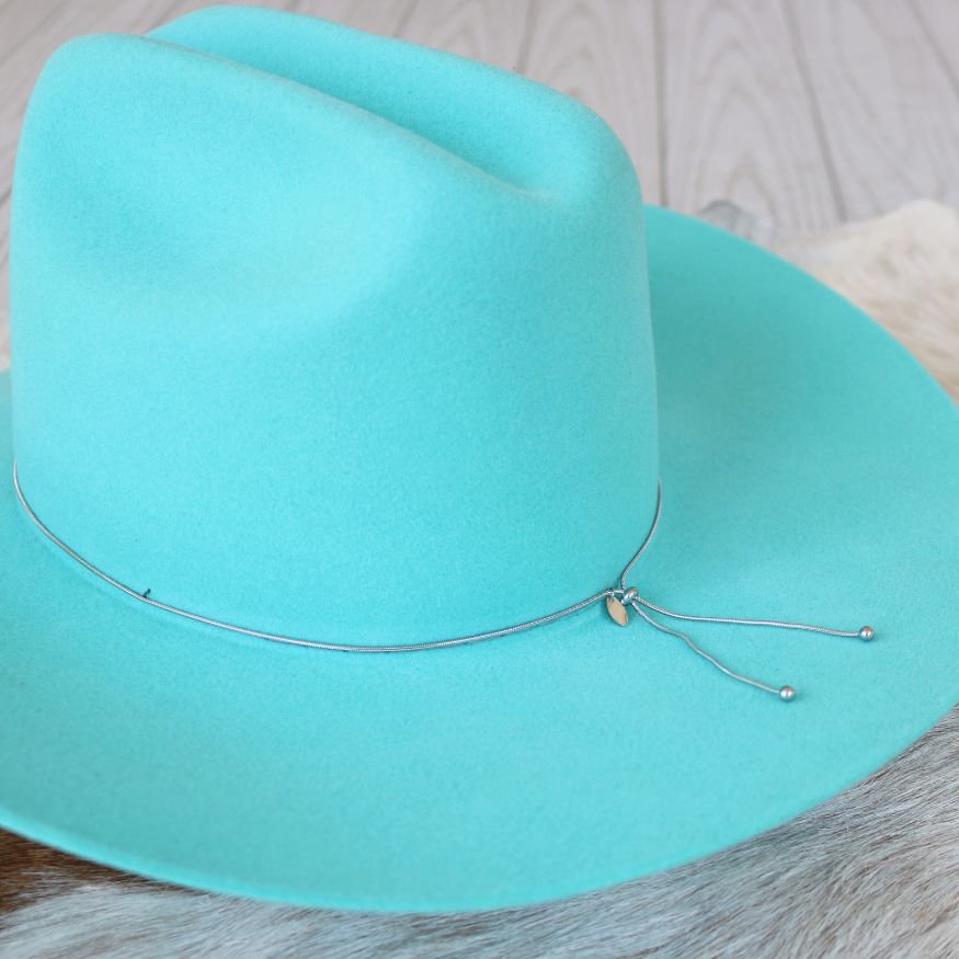 Silver Snake Chain Hat Band