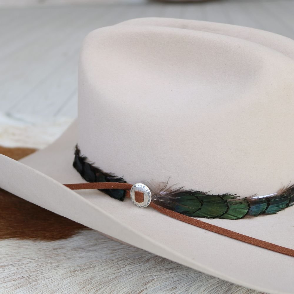 3/4" Sterling Silver Slotted Concho