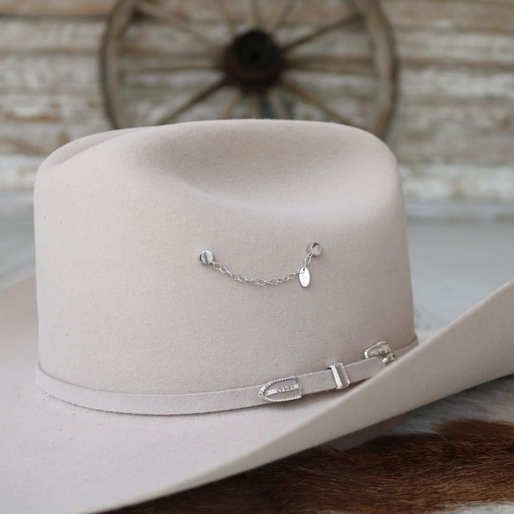 Sterling Silver Hat Charm Chain – Customizable Hat Jewelry