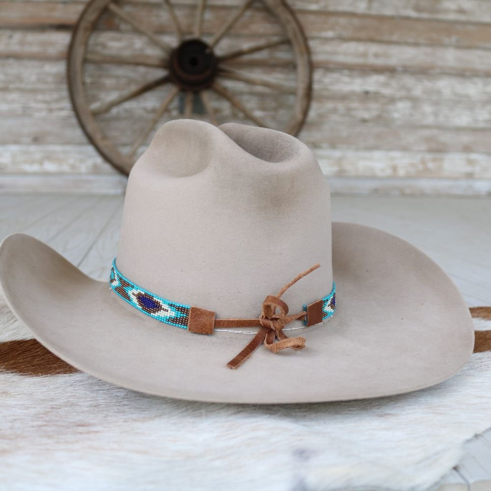 Western Beaded Hat Band - The Cove