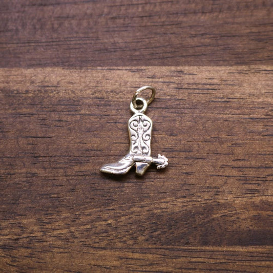 Boot Charm Sterling Silver
