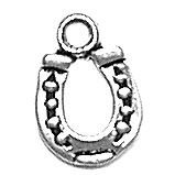 Horseshoe Charm Sterling Silver