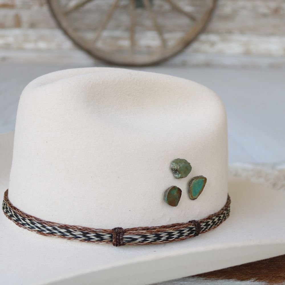 Natural Turquoise Hat Pin Trio