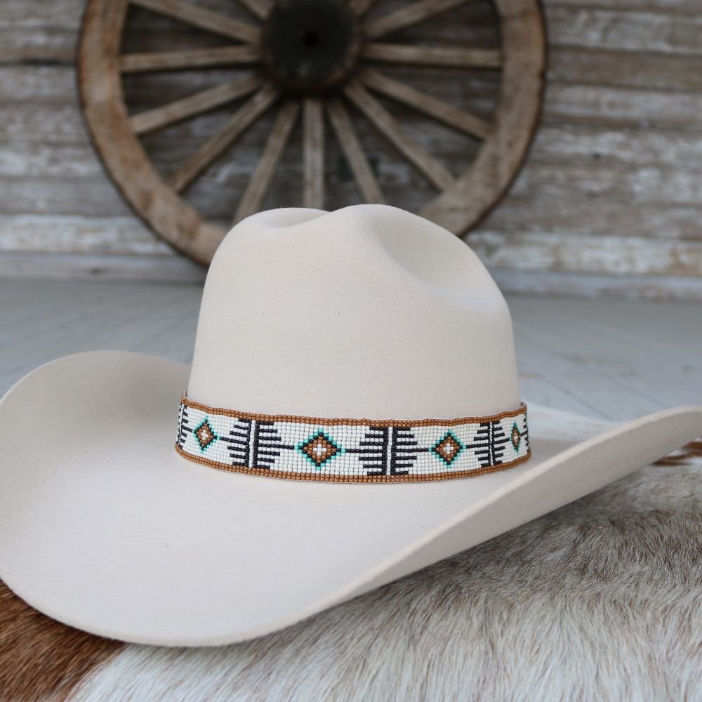 Beaded Hat Band - Mesa