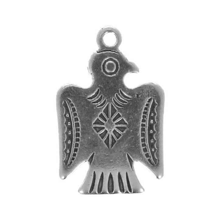 Thunderbird Charm Sterling Silver