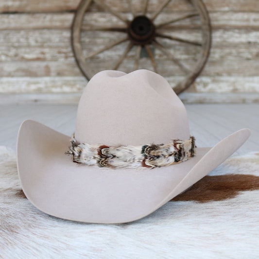Banda para sombrero de plumas occidentales - Willow