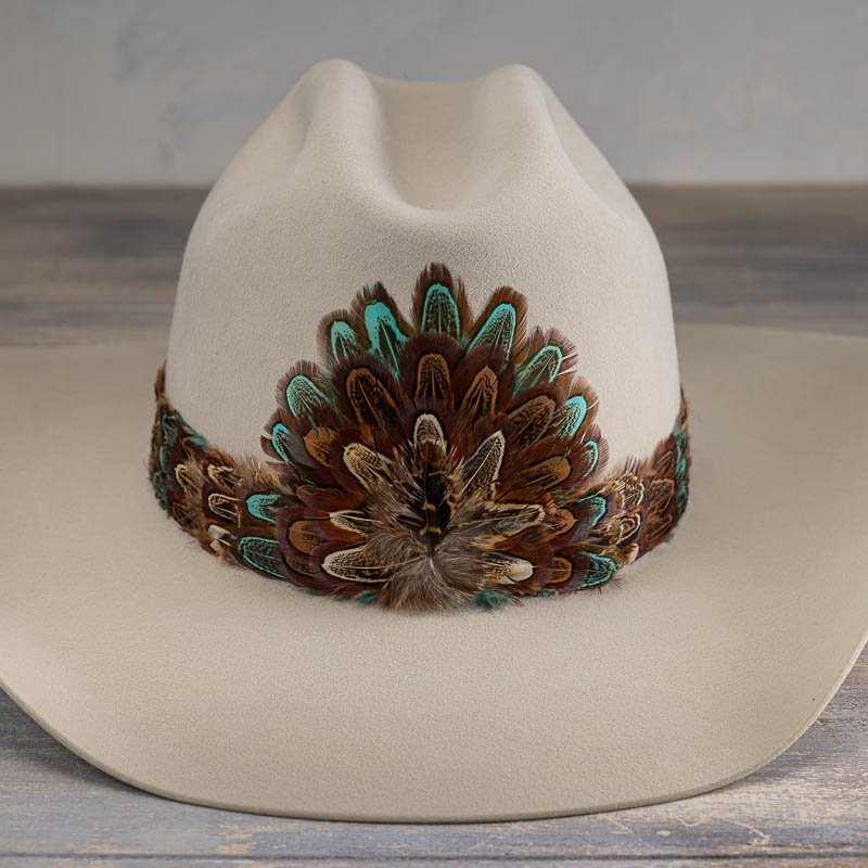 Western Feather Hat Band - Canyon