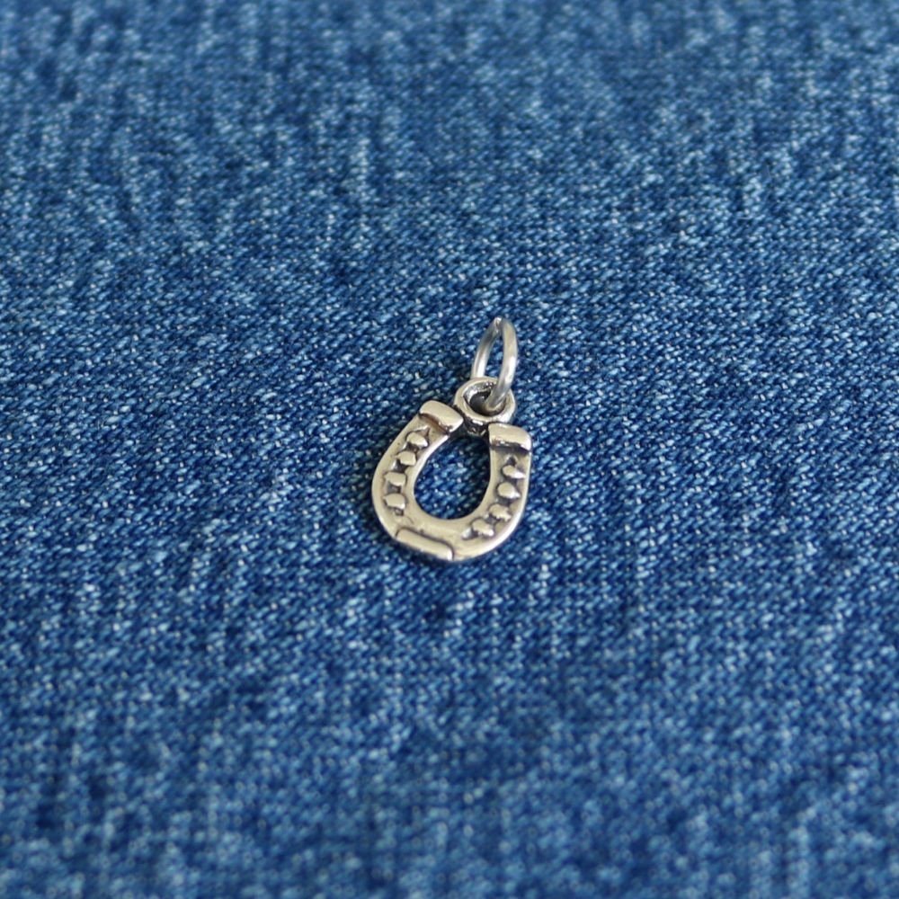 Horseshoe Charm Sterling Silver