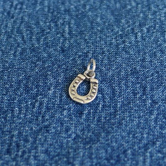 Horseshoe Charm Sterling Silver