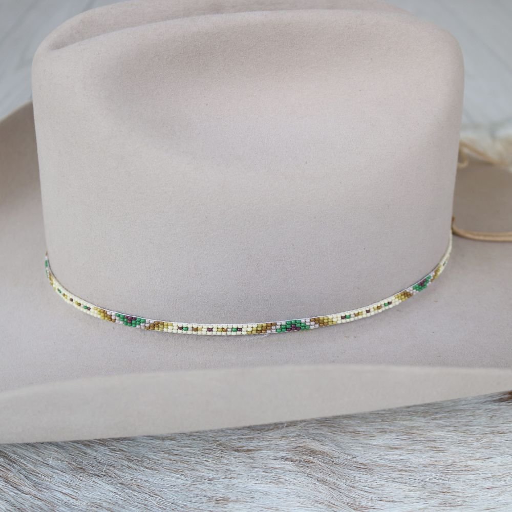 Western Beaded Hat Band - Pecos
