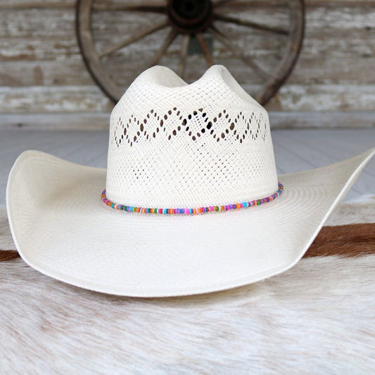 Rainbow Shell Hat Band - Frankie