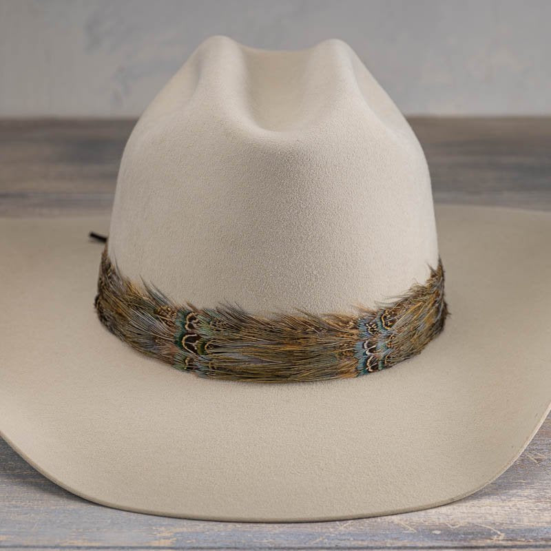 Feather Hat Band - Dove II
