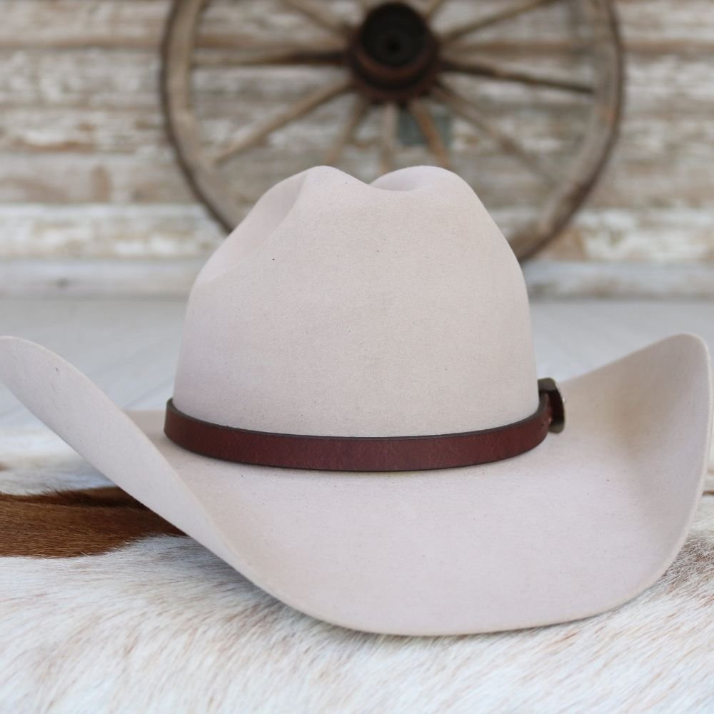 Leather Hat Band – Brown