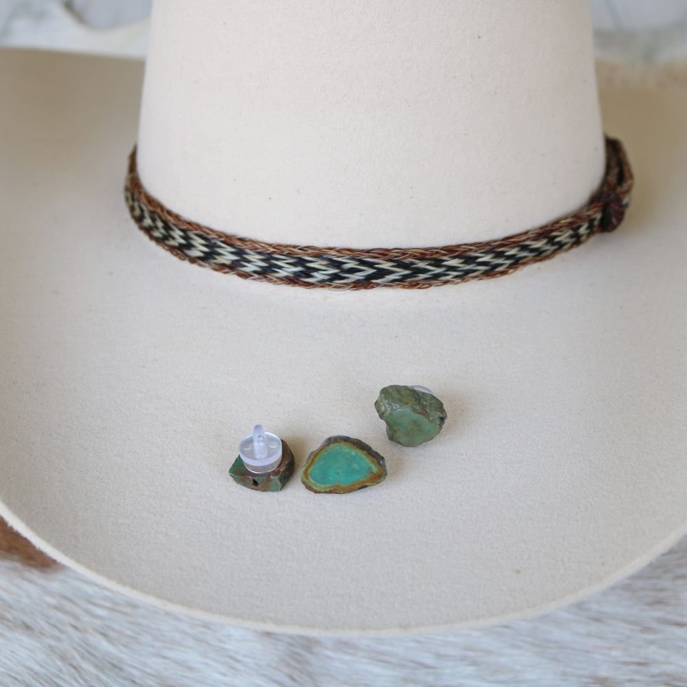 Natural Turquoise Hat Pin Trio