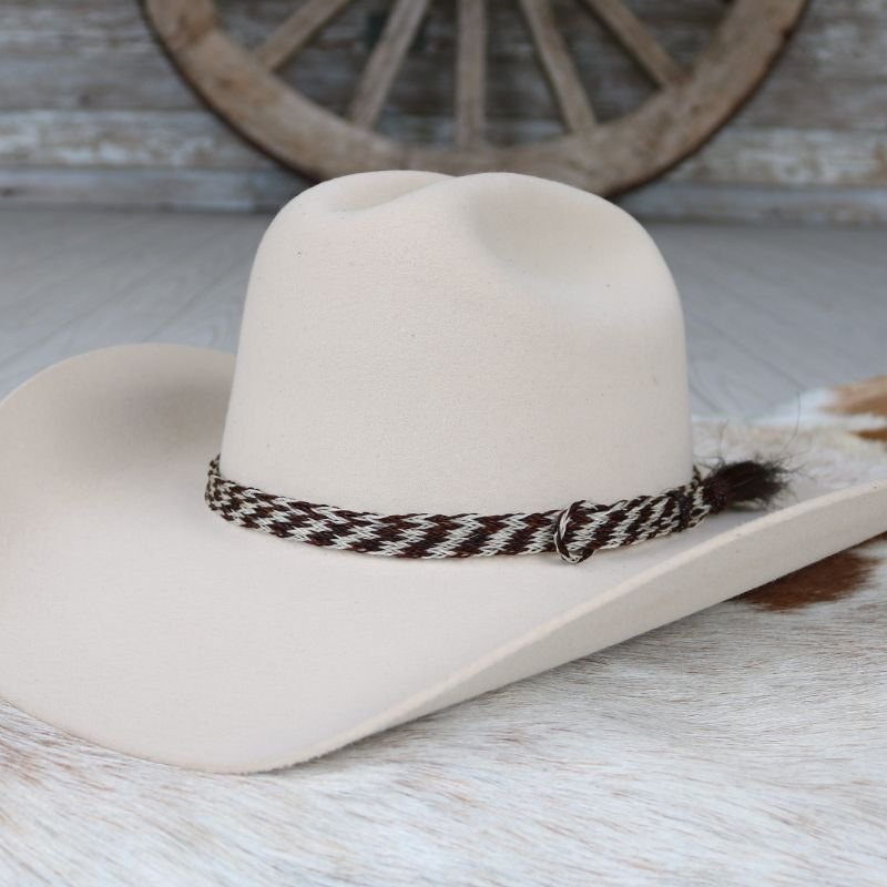 Horsehair Braided Tassel Hat Band - Arlo