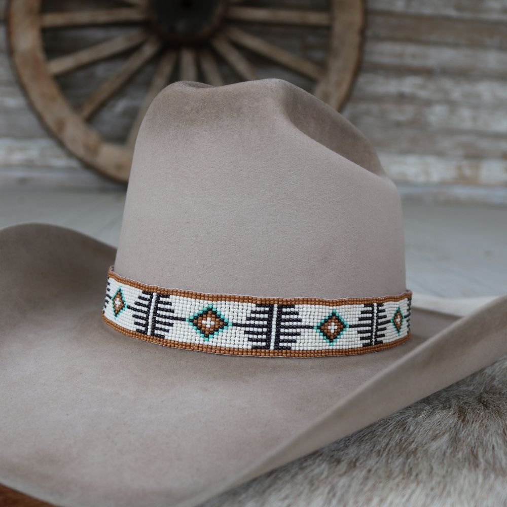 Beaded Hat Band - Mesa