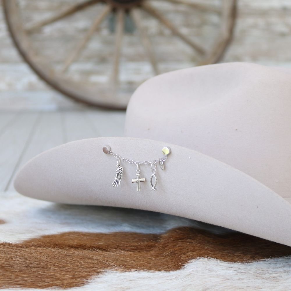 The Faith Hat Charm Chain