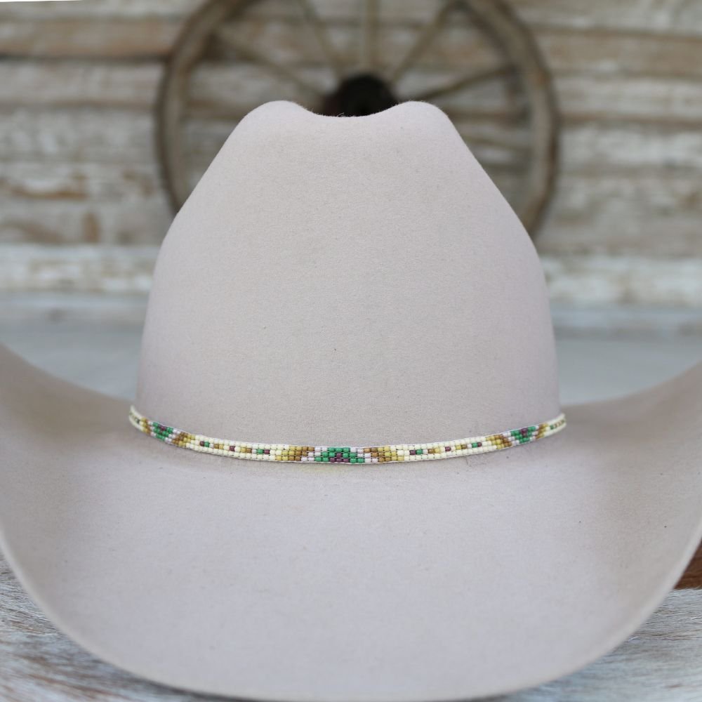 Western Beaded Hat Band - Pecos